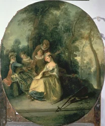 Concierto en el parque, 1725